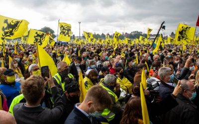 Record: le Vlaams Belang dépasse les 22.000 membres et progresse de près de 20%